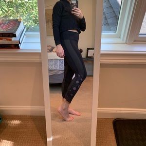 Lulu lemon black crop leggings